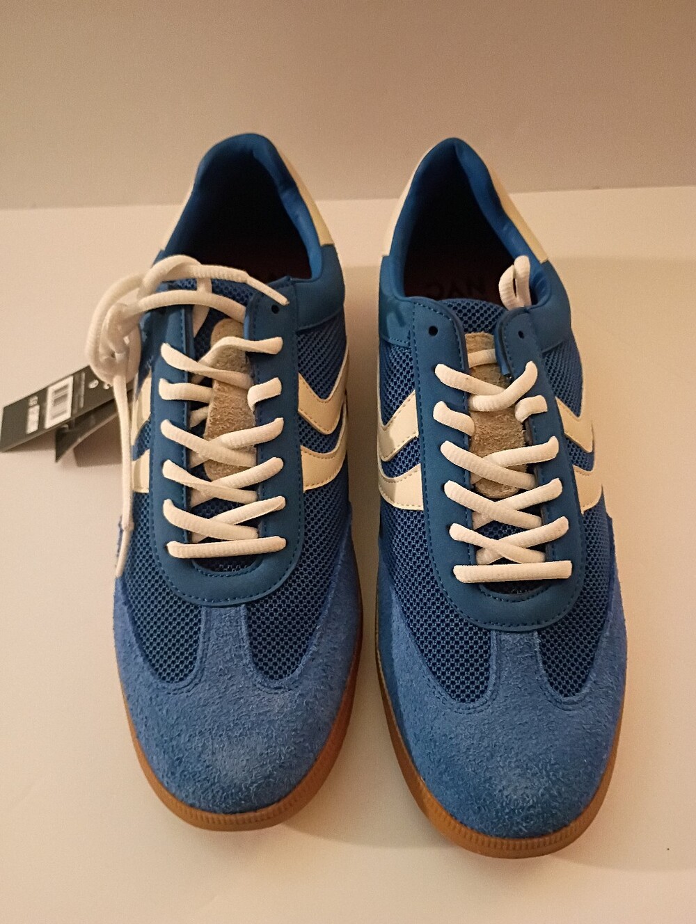 Blue Men's Retro Sneakers